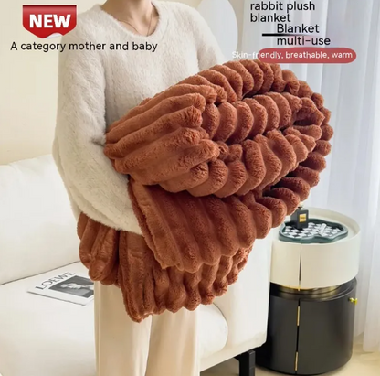 Bubble Velvet Throw Blanket