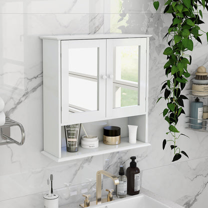 Bathroom Mirror Cabinet with Shelves