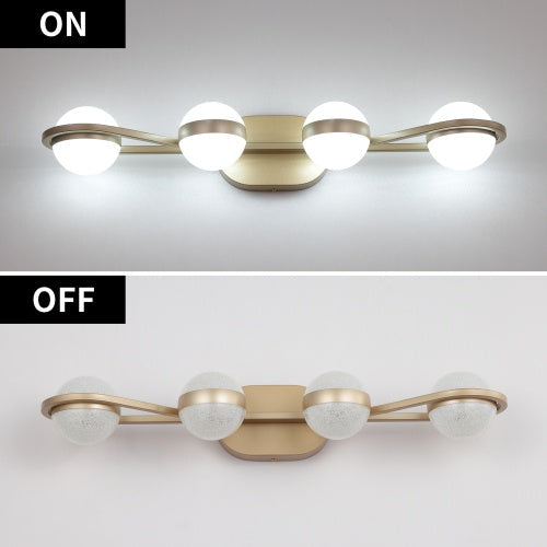 Gold Bathroom Vanity Light