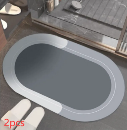 Diatom Stone Bath Mat