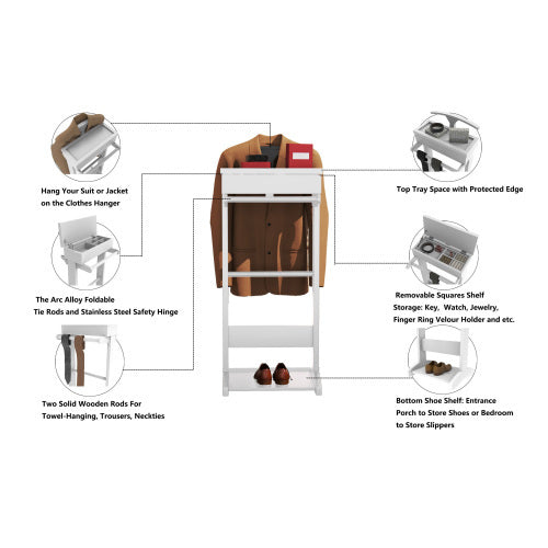 Portable Clothes Hanger Rack
