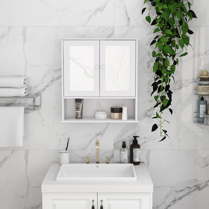 Bathroom Mirror Cabinet with Shelves
